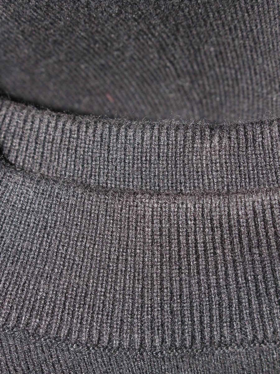 アドーア コットンカシミヤトレーナー 531-1270009 38 ブラック ITRXMOI07SF0