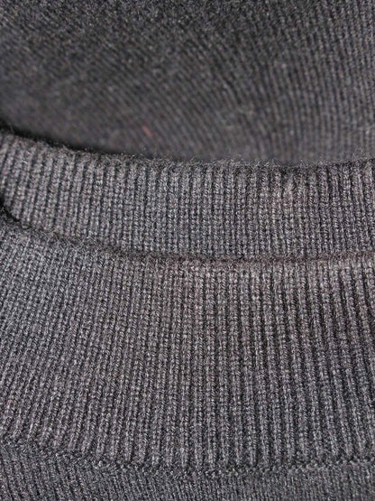 アドーア コットンカシミヤトレーナー 531-1270009 38 ブラック ITRXMOI07SF0