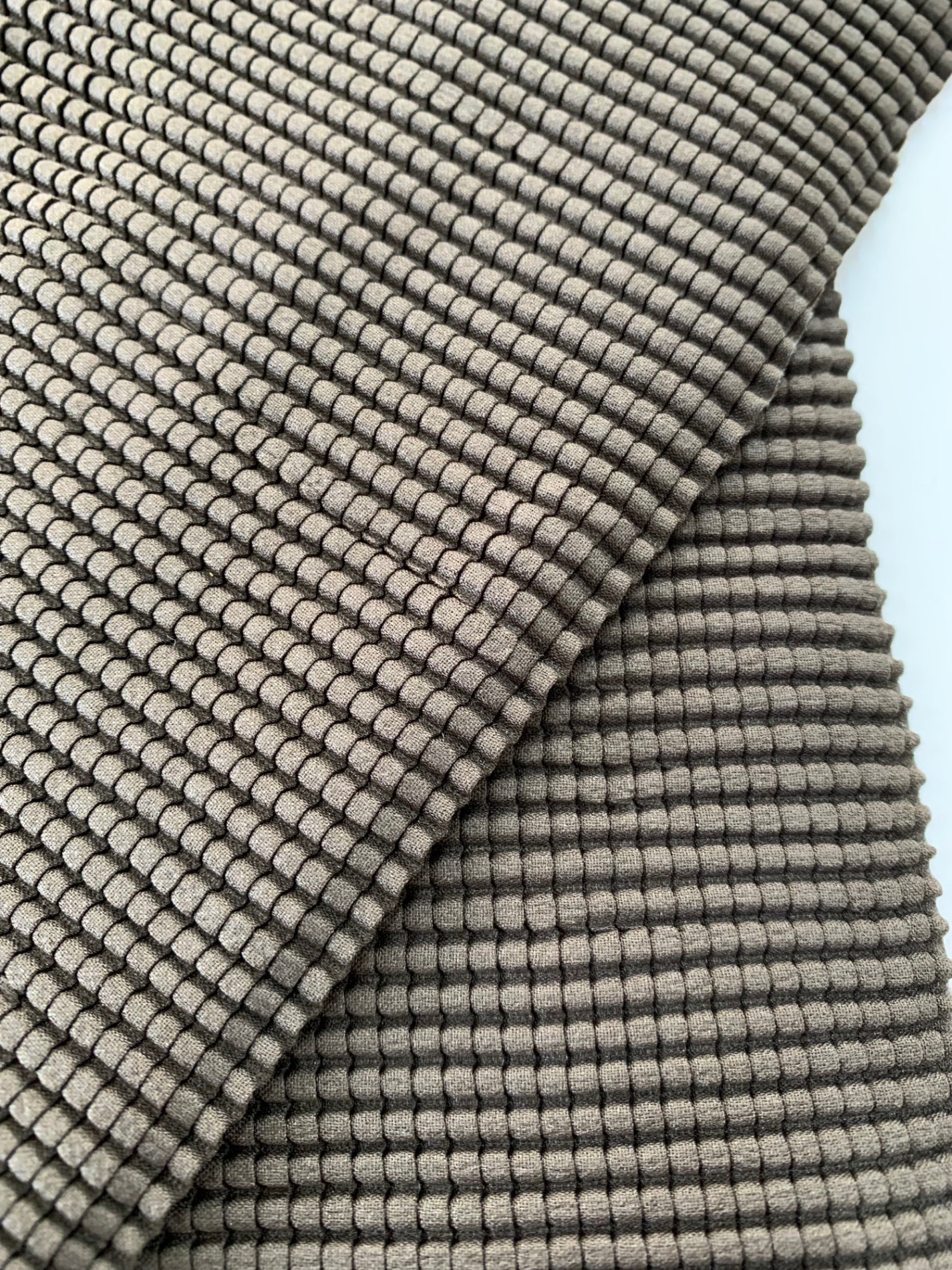 ミーイッセイミヤケ MI23FO142 ジップカーディガン カーキグリーン ハイネック ダブルジップ ITN9LY3RCPHS