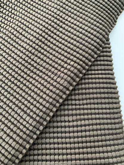 ミーイッセイミヤケ MI23FO142 ジップカーディガン カーキグリーン ハイネック ダブルジップ ITN9LY3RCPHS