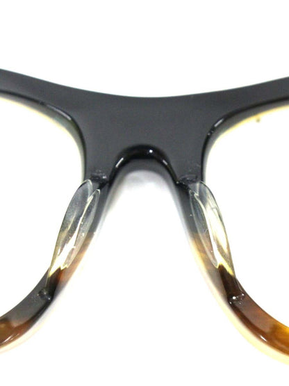杉本圭(スギモトケイ) KS-22 メガネ ブラック/ブラウン セルフレーム スクエア 太セル ITYIJAKP1TFC