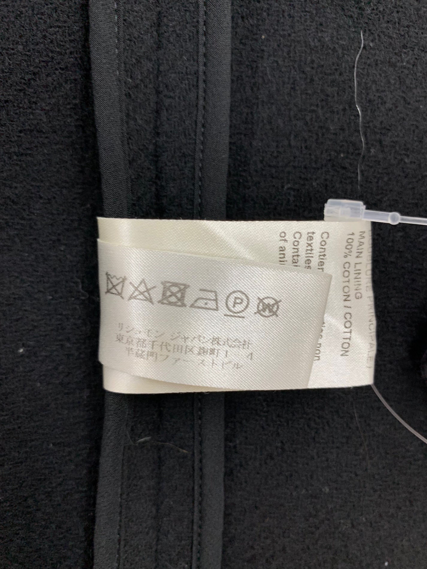 クロエ 18SMA71 ポンチョ 34 ブラック アシンメトリー ハイネック ITGY7ORP1O9V