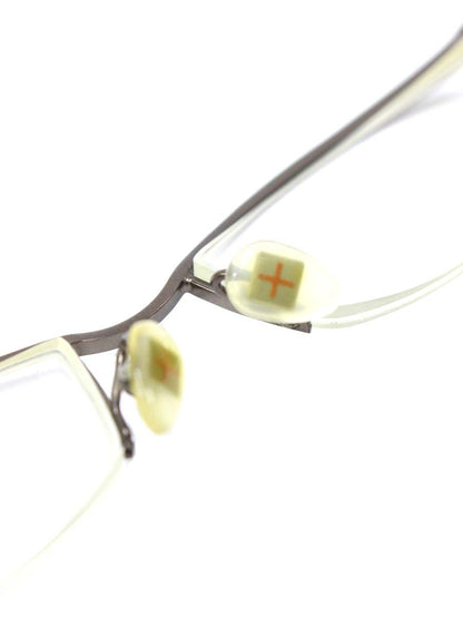 スタルクアイズ SH0001J 0300M メガネ ブラック/ガンメタマット コンビフレーム ハーフリム スクエアシェイプ ITNJZHNZIDXW