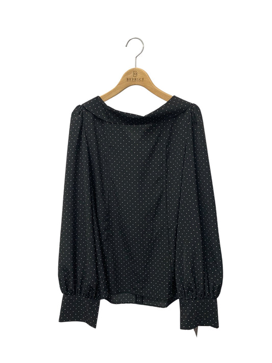 フォクシーブティック Blouse Dottie ドッティ 45622 ブラウス 42 ブラック ドット 水玉 ITU0BWCVS200