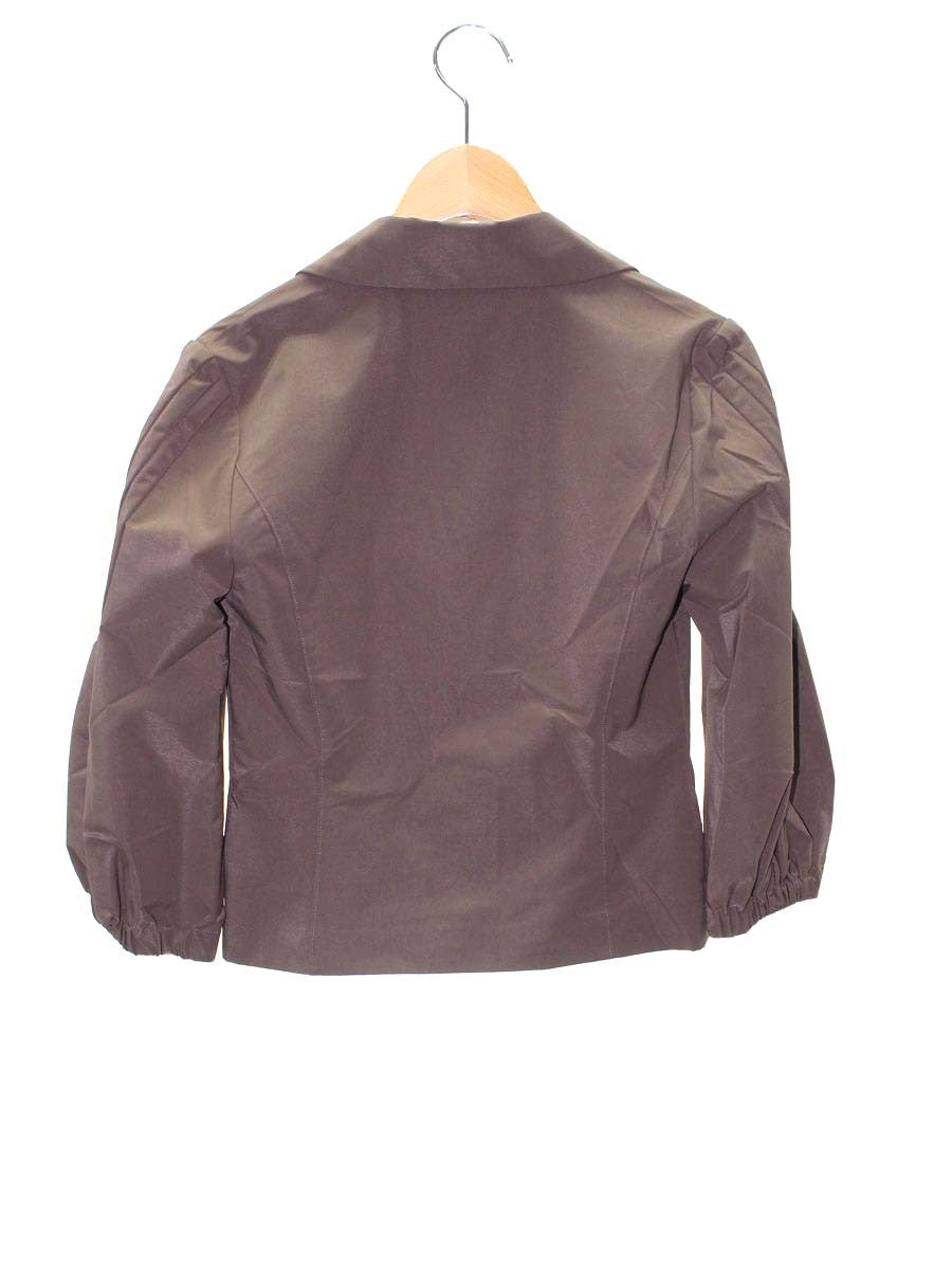 フォクシーニューヨーク モイストストレッチ 25442 ジャケット 38 ブラウン ITSKZL396J1Q 【SALE】