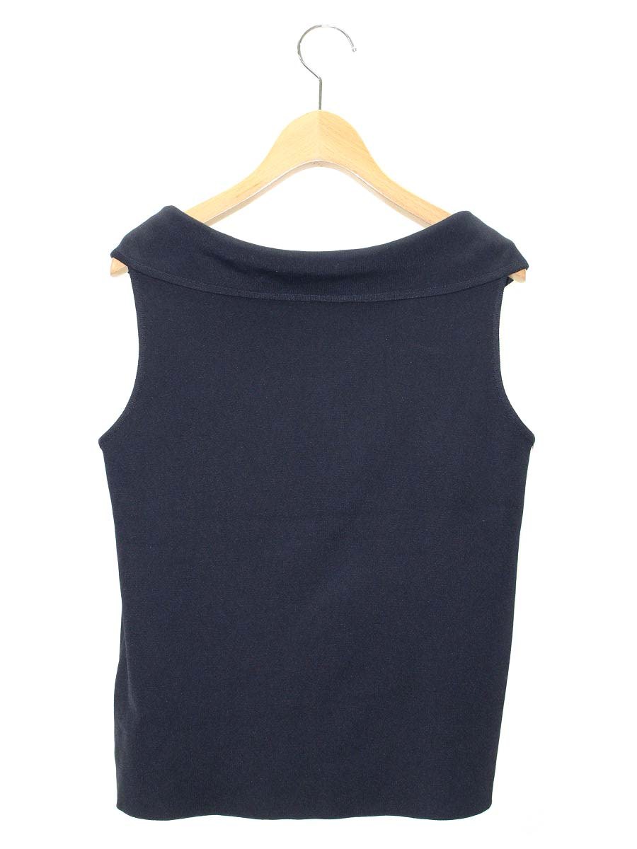 フォクシーブティック ニットトップス マグノリア 37627 セーター 40 ネイビー ITFPAD0R2YIS