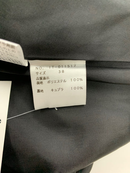 エムズグレイシー 011517 ワンピース 38 ブラック フラワーモチーフ ITO45YKOOO1K