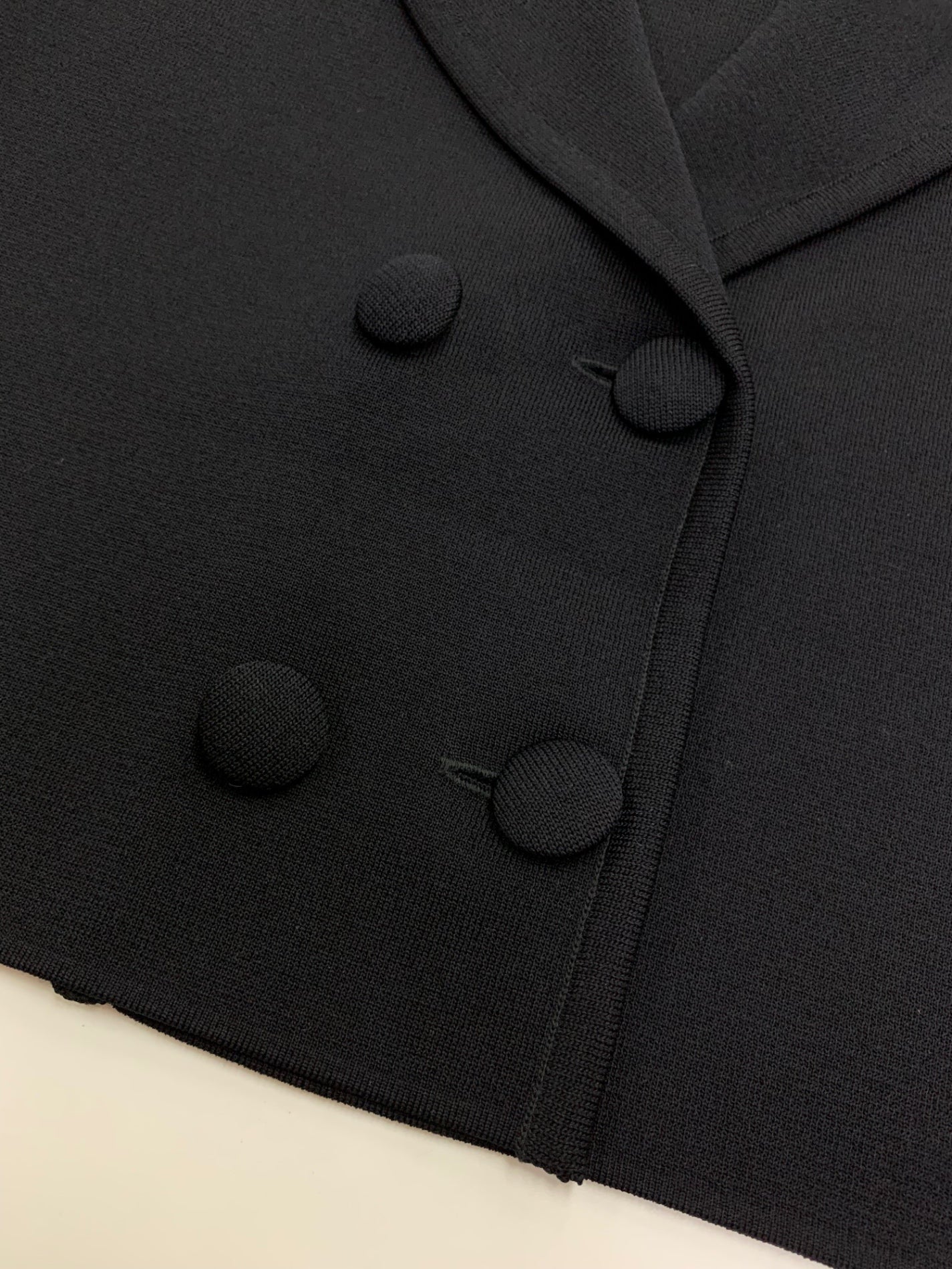 ルネ LIMITED EDITION Knit Short Jacket 6522980 ニットジャケット 38 ブラック IT86WZ90PMQE
