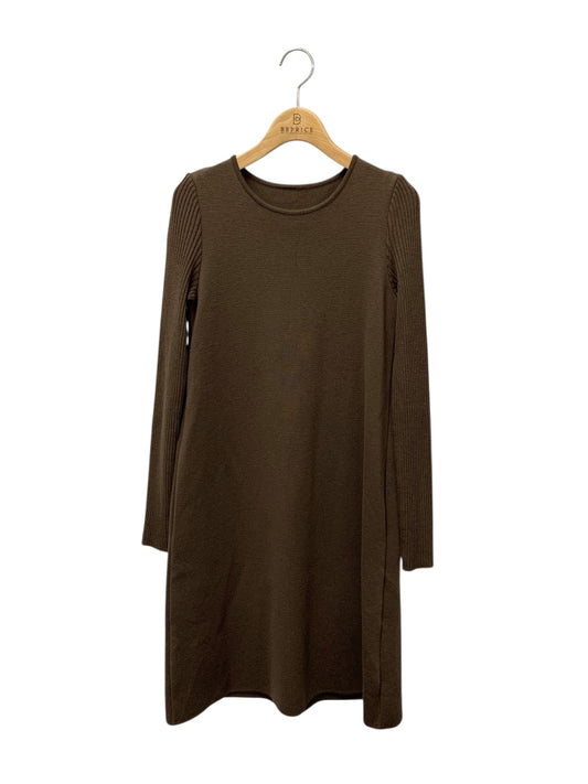 フォクシーブティック Knit Dress Siena 40389 ワンピース 38 ブラウン 2020年増産品 IT6KPRVOB9G2
