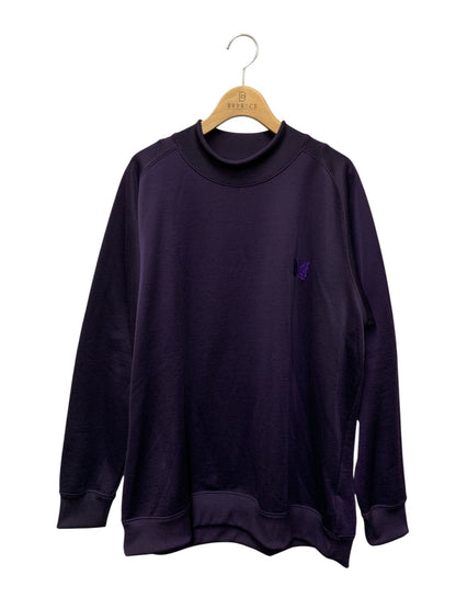 ニードルズ L/S Mock Neck Tee - C/PE Bright Jersey NS258 M パープル ロングスリーブ モックネック Tシャツ ITVTFZUU3VN6