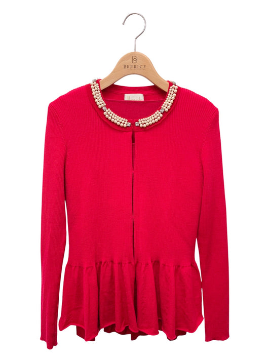 ハロッズ 14121041 アンサンブル レッド ビジュー フリル ITN06YDM7WVM