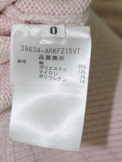 アディアム 38634 カーディガン 0 ピンク グログラン V ニット ITAXN0XRAWYG