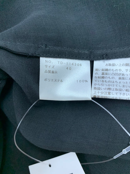 エムズグレイシー テーラードシアー 114306 ジャケット 40 ブラック ITH7K9SWB9J8