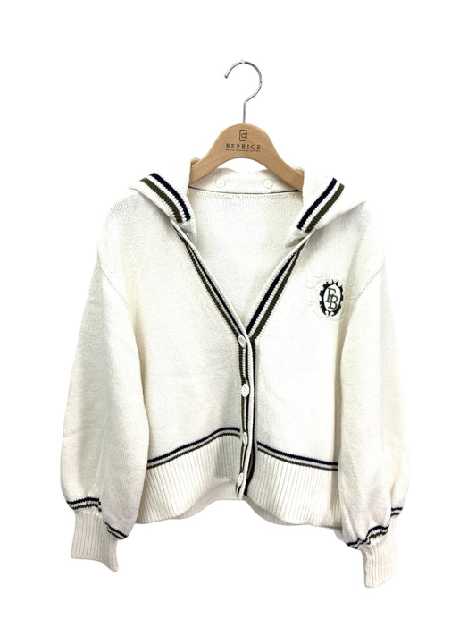 フォクシーニューヨーク Campus Cardigan 43837 カーディガン 38 ホワイト 花より男子コラボ ITYKPE5FER1J