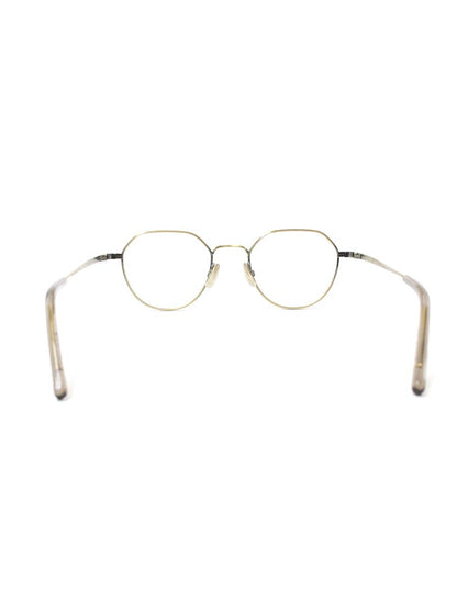 ステディ STD-96 メガネ ゴールド チタンフレーム フルリム クラウンパントシェイプ ITO8DQXY412Y