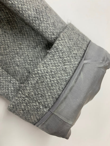 エリザ 27505051 ノーカラーコート 3 グレー ウール IT5UESSQZ0E2 【SALE】