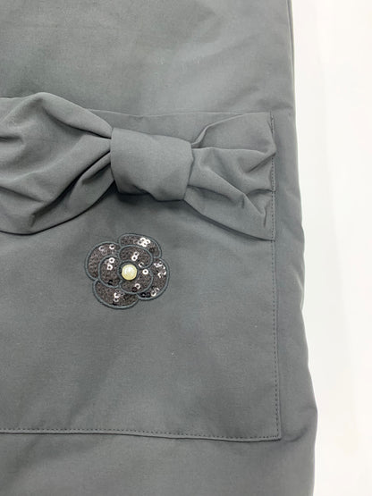 エムズグレイシー 中綿入りジャンパースカート 311530 ワンピース 38 ブラック ナイロンタフタ ITMK8L8VSXPF