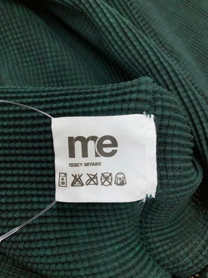 ミーイッセイミヤケ MI33FK205 プルオーバー グリーン ボトルネック ワッフルプリーツ ボトルネック ITMFLXHJ3H20 【SALE】