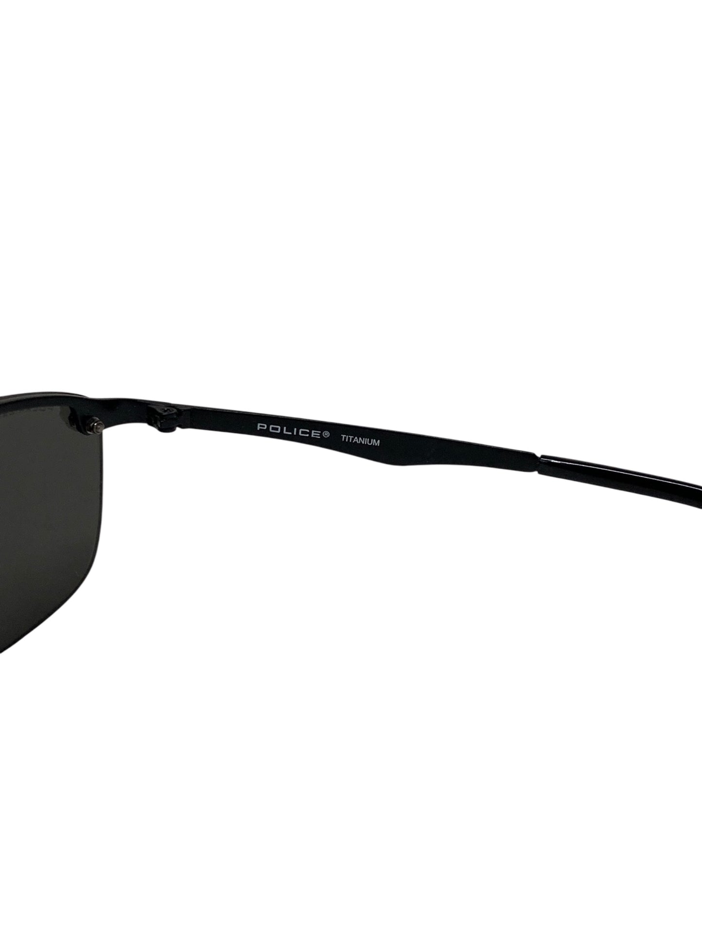 ポリス STORM ストーム SPL745J サングラス ブラック メタルフレーム スクエア ITWLCP3LPA2S