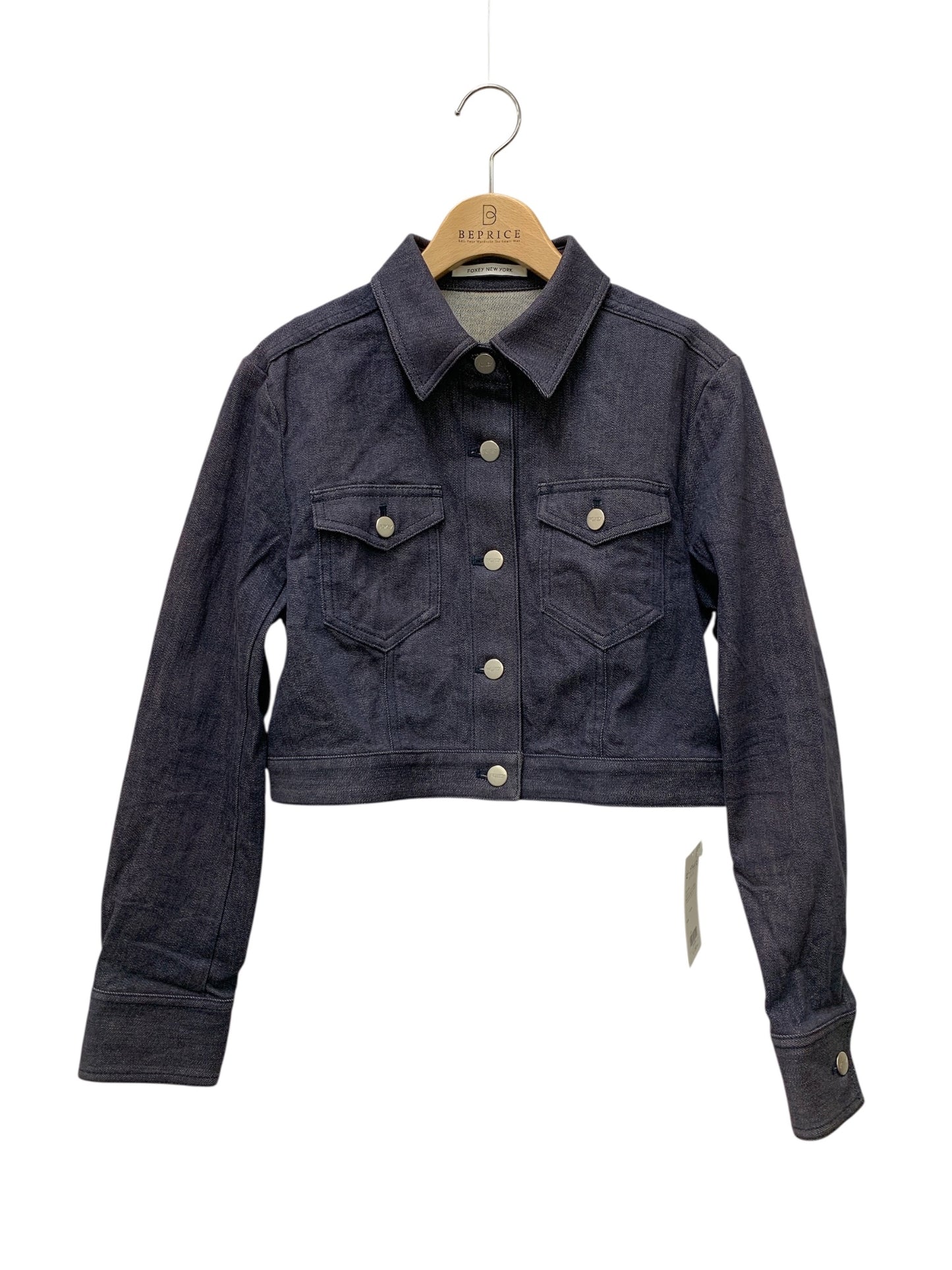 フォクシーニューヨーク Jacket French Lady 40535 40 ネイビー ジャケット フレンチレディ ITQ2AI38EMRY