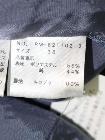 エムズグレイシー 621102 ワンピース 38 ネイビー フラワーモチーフ ITHY930H3L9C