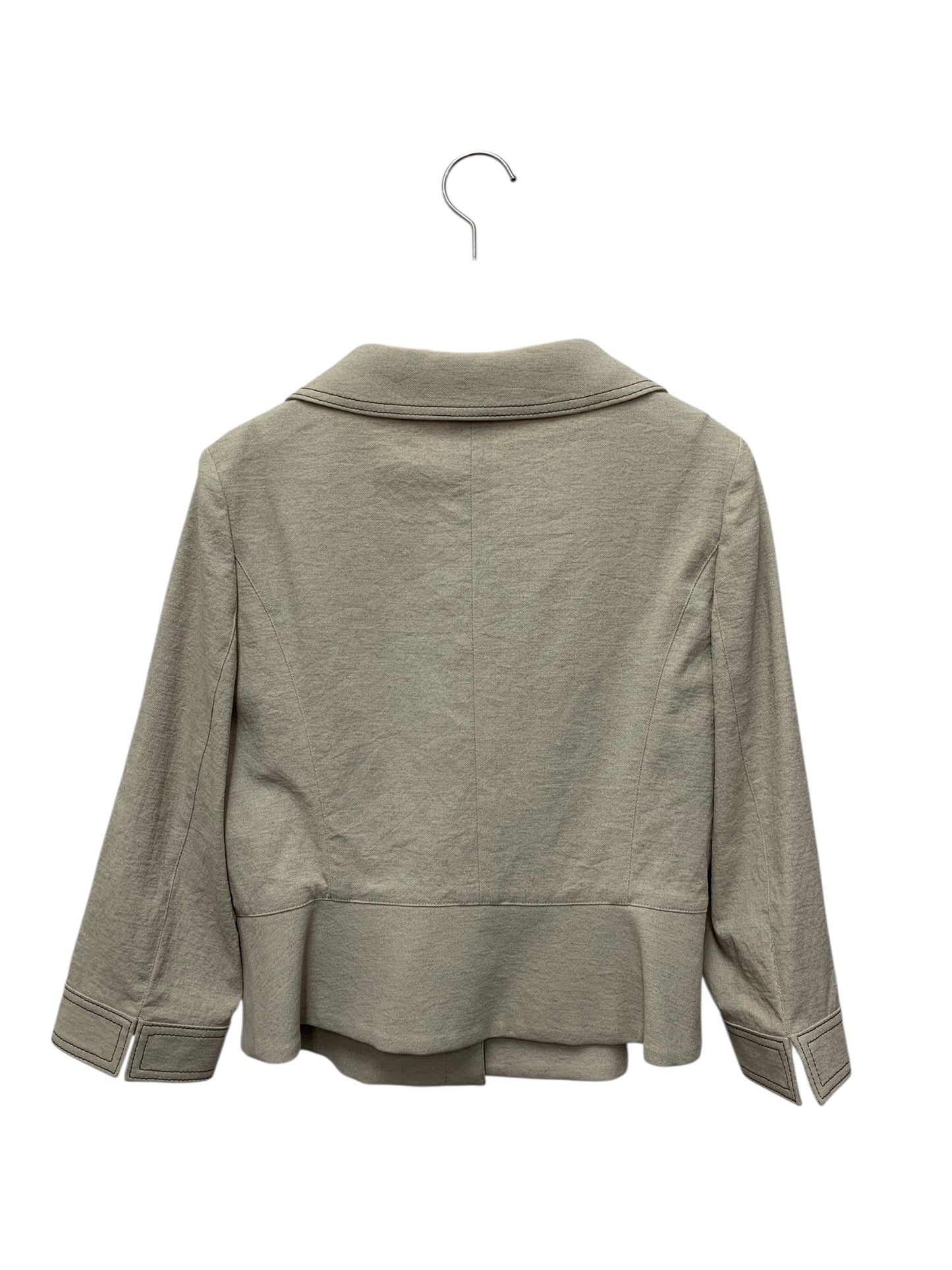 エムズグレイシー 914313 917332 セットアップ 38 ベージュ ジャケット スカート リネン混 ITG42PZMC5LC