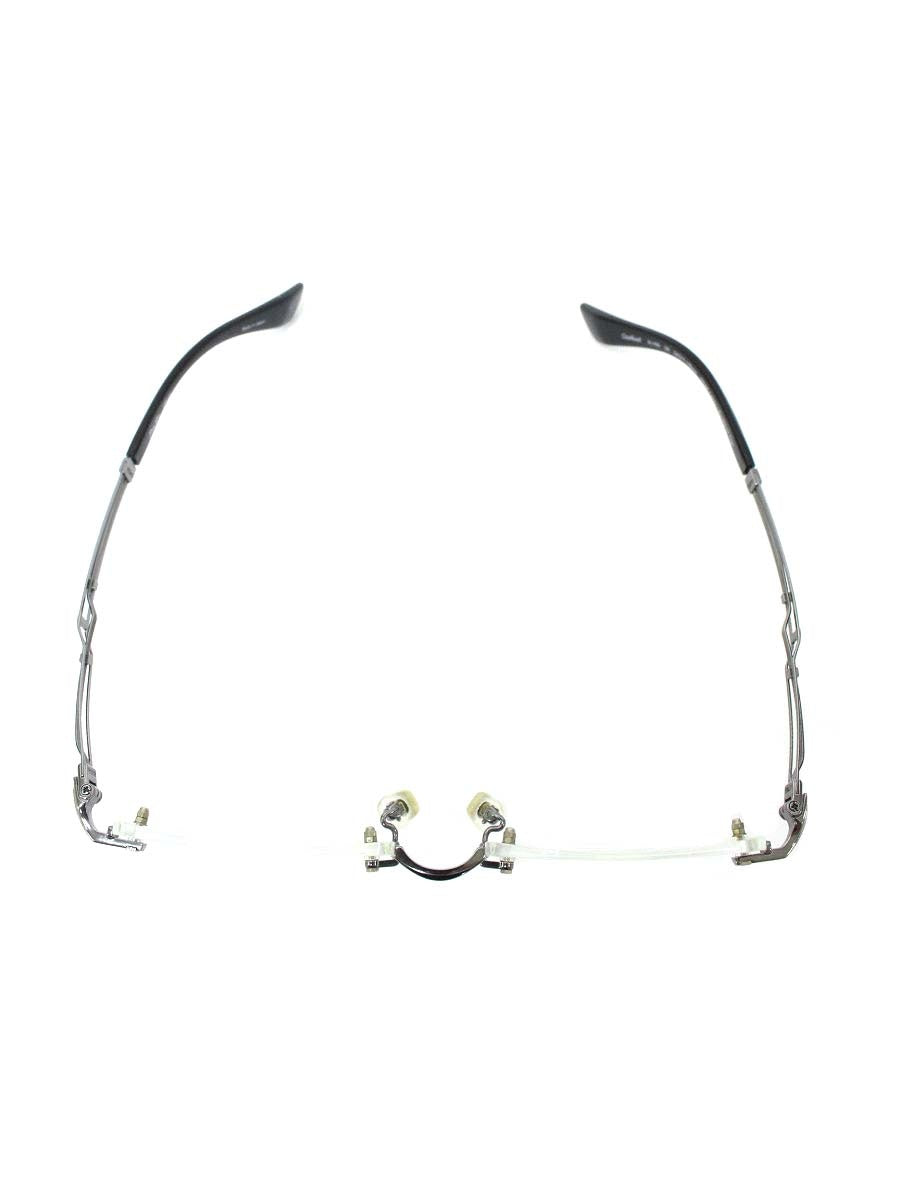 ラインアートシャルマン クアトロ・コレクション XL1456-GR メガネ ガンメタル/ブラック リムレス エクセレンスチタン ITMZ7O341I78 【SALE】