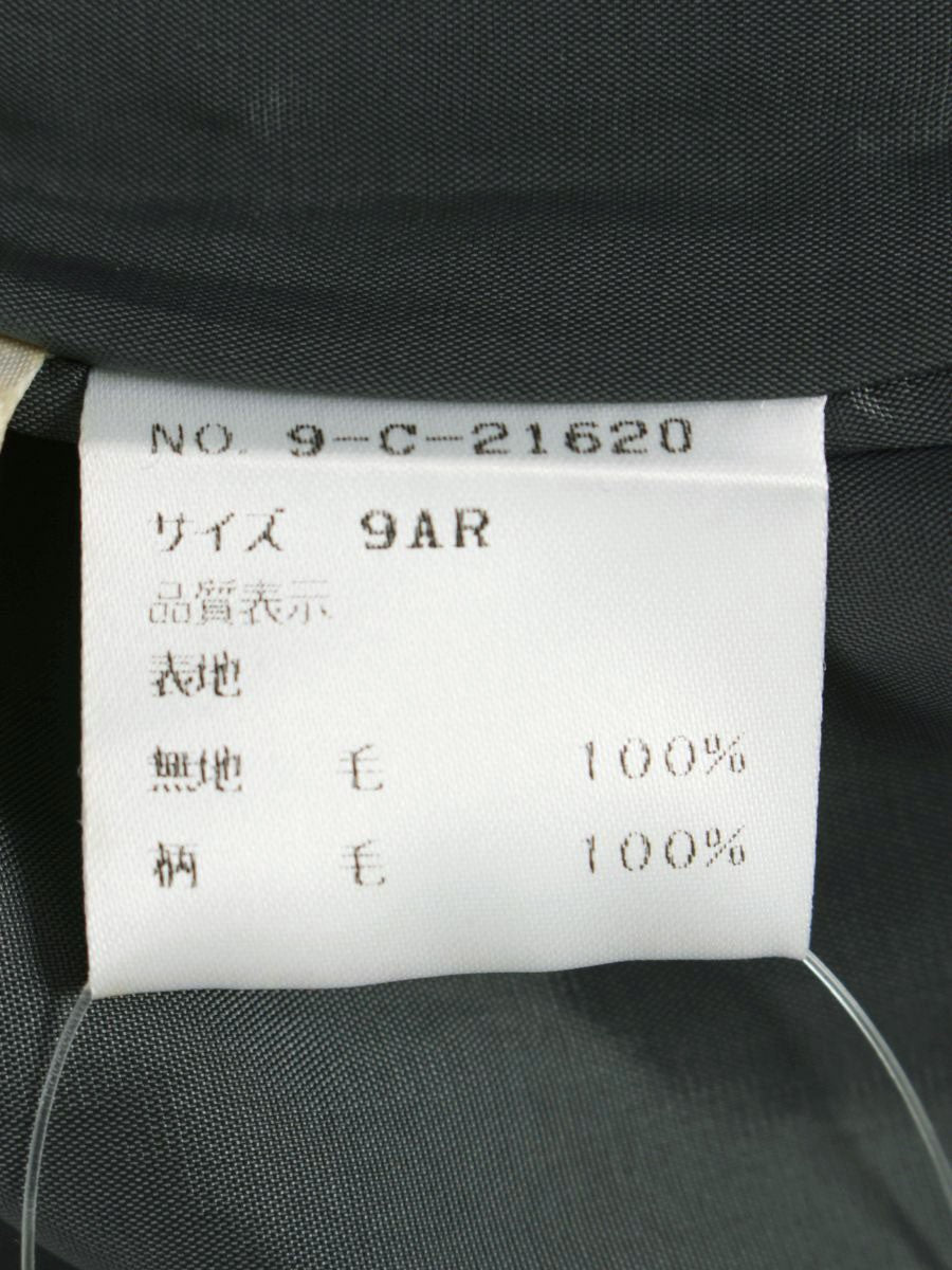 エムズグレイシー 9-C-21620 ワンピース 9 グレー チェック ITF86KP1VRTC