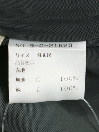 エムズグレイシー 9-C-21620 ワンピース 9 グレー チェック ITF86KP1VRTC