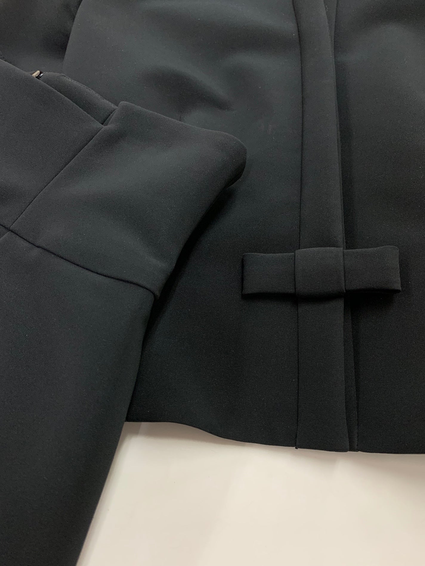 フォクシーニューヨーク Wasshable Suit 33984 スカートスーツ 40 ブラック ITEXQF31BDAC
