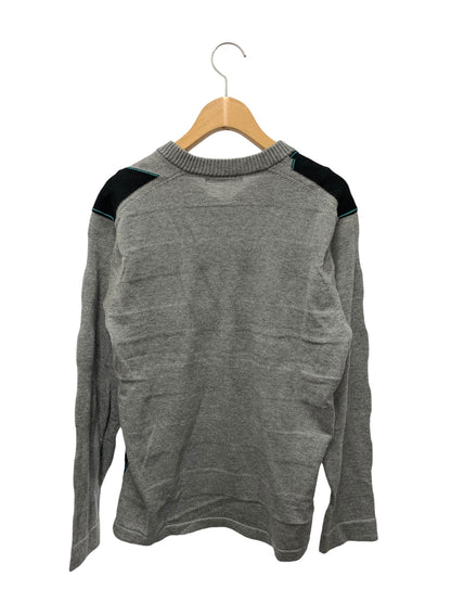 イッセイミヤケメン ME61KN078 Vネックニット 1 グレー コットン ITKK4X71JHWC