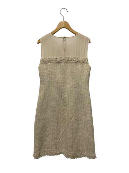 フォクシーブティック Classic Tweed 35285 ワンピース 40 ベージュ ITW9GADP80J4 【SALE】