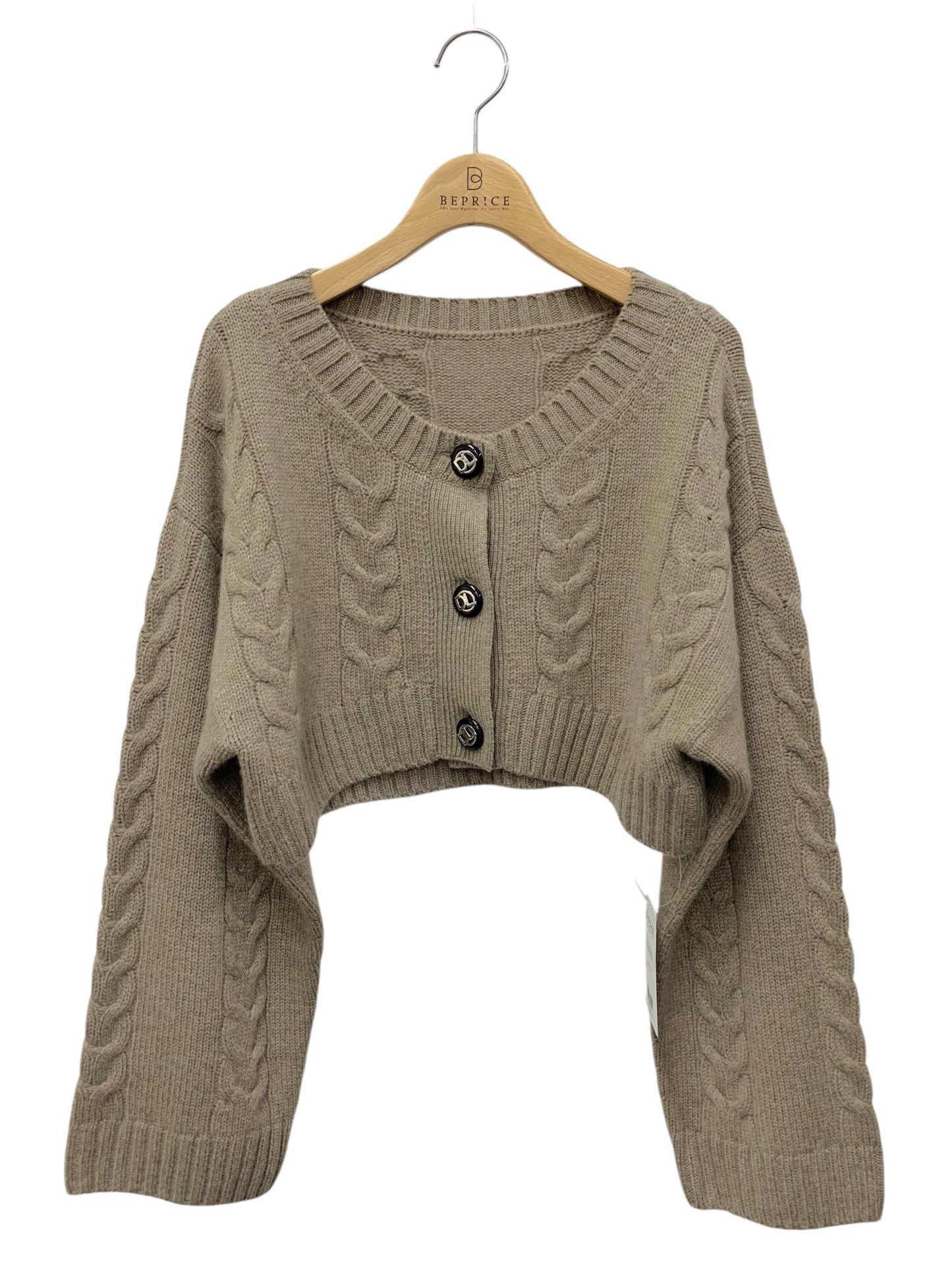 デイジーリン ふわとろ Daisy Cashmere Cardigan 06916 カーディガン F ブラウン カシミヤ ITUU5VCCUVRU