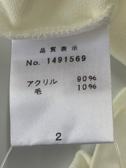 ギャラリービスコンティ 1491569 カットソー 2 アイボリー フリル ITMG705RJEKK