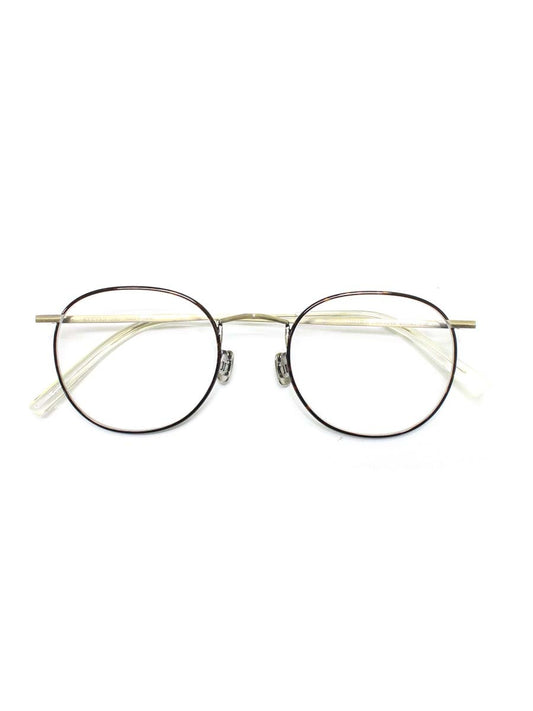 アイヴァン7285 1012 R/901348 メガネ アンティークゴールド/ダークデミ メタルフレーム フルリム ボストンシェイプ IT740MZ4Q67S