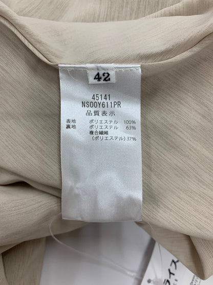 フォクシーニューヨーク Dress Elegant Resort エレガントリゾート 45141 ワンピース 42 ベージュ ITI8LFJ2KVQO 【SALE】