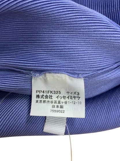 プリーツプリーズイッセイミヤケ PP41FK325 プルオーバー 3 パープル ボトルネック ITS6V4KZFQ3Q