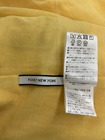 フォクシーニューヨーク Nantucket Dress 45401 ワンピース 38 イエロー IT4XHO1DST14