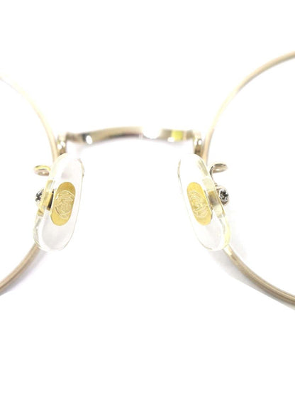 ジョンレノン JL-1047 メガネ ゴールド/ブラウン チタニウムフレーム フルリム ラウンド ITH86KSOZCDC