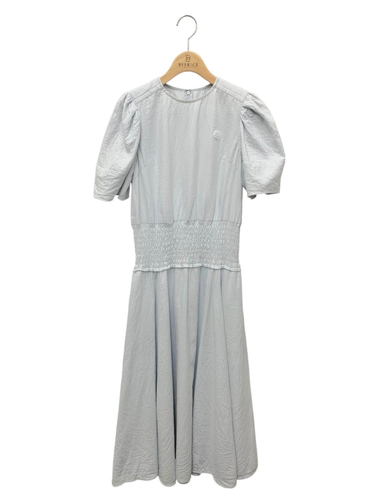 ボーダーズアットバルコニー リゾートシャーリングドレス BD2111P-3E-02 ワンピース 38 ブルー ITDDMDYZJIAO 【SALE】