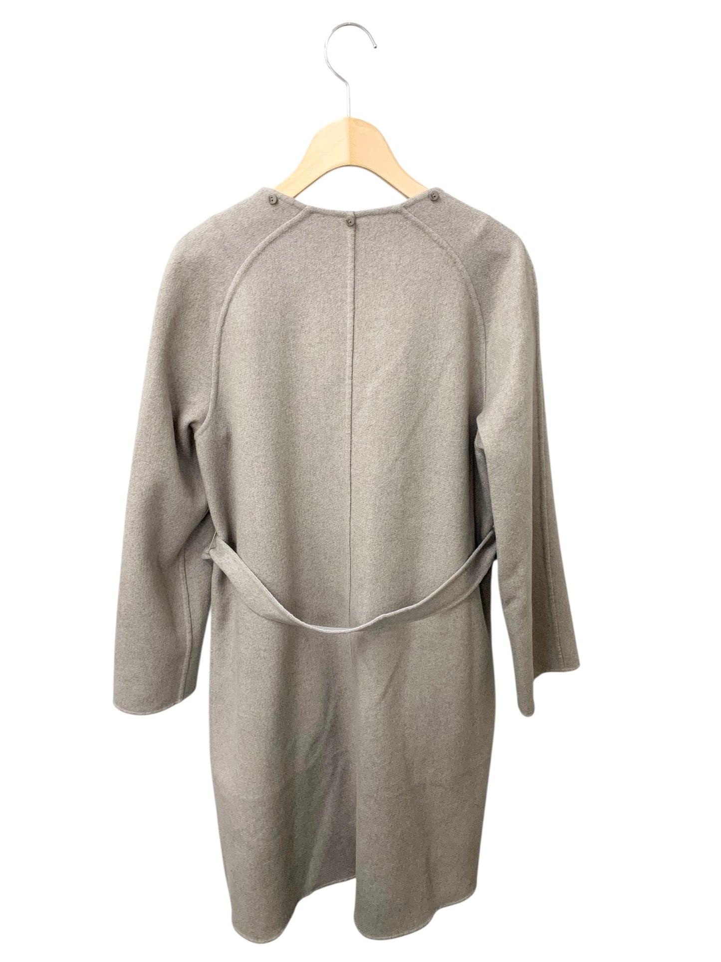 フォクシーブティック Cashmere Luxe Coat 43045 コート 40 グレー カシミヤ リバーシブル IT4CO49UCFXM