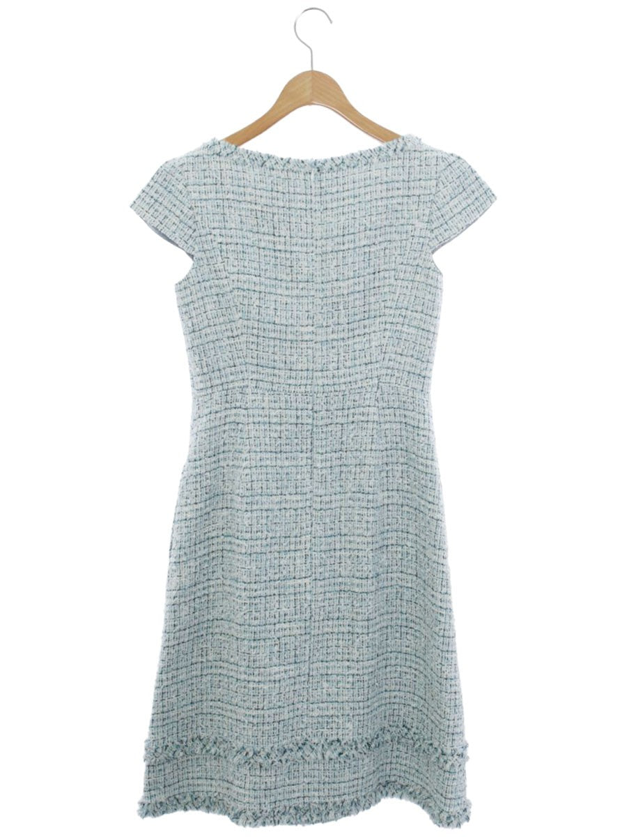 トッカ CROSTATA ドレス OPTOIW0480 ワンピース 0 ライトブルー ツイード IT6DTRPMIV8S 【SALE】