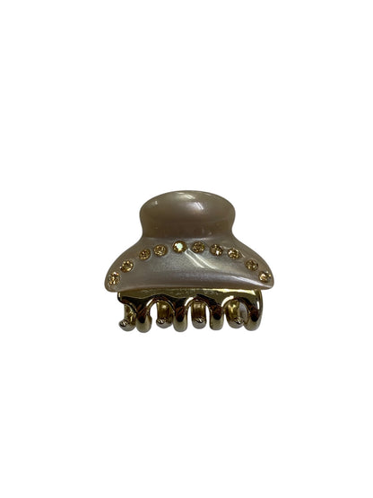 アッカ クリップ グレージュ ミニ ラインストーン IT1D3X7C1OZ4