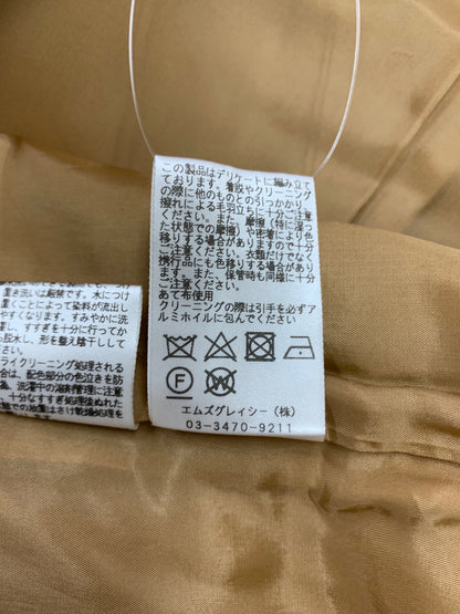 エムズグレイシー Suede Touch Jacket 814532 ジャケット 36 ブラウン ジップアップ ITBRS1BIW97M