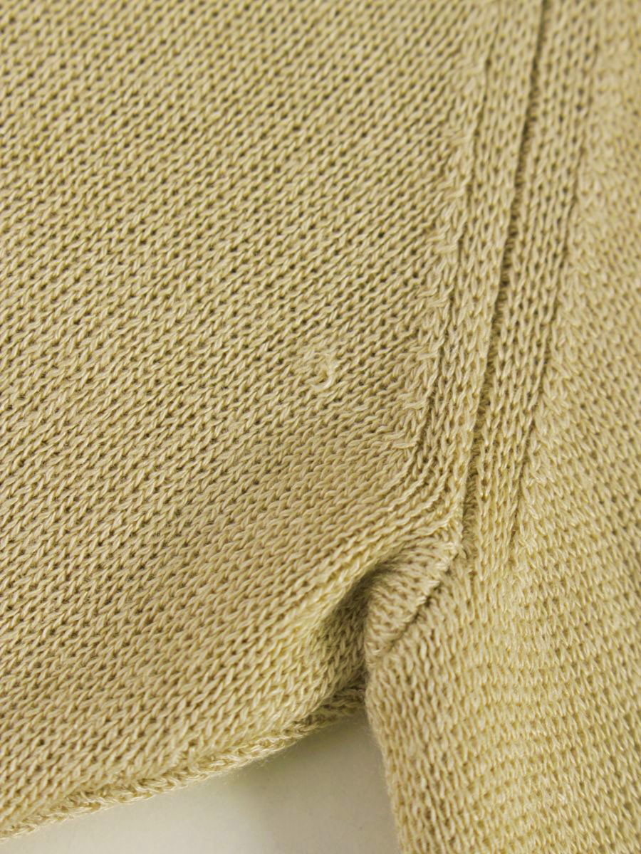 トゥービーシック UME95-767-40 ワンピース 40 ベージュ ニット ベロア リボン ITOOTTUX20FM