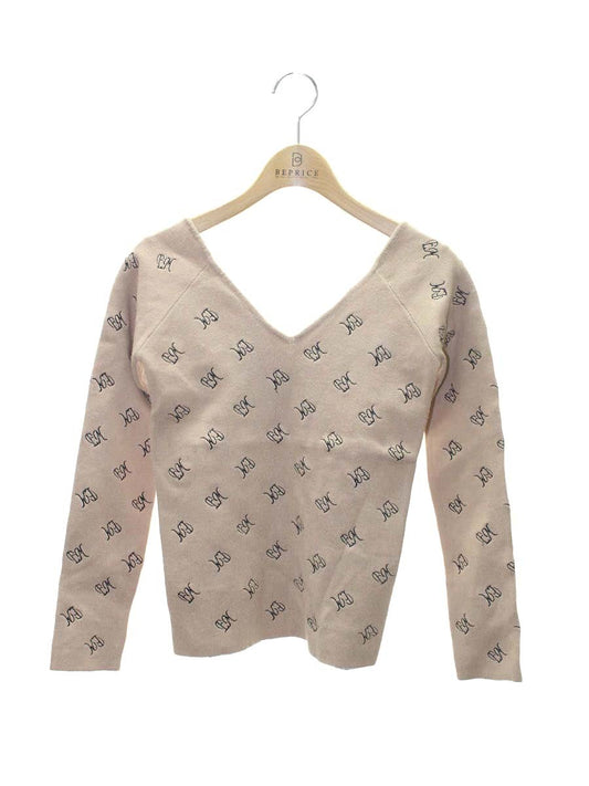 エイミーイストワール Classic eimy monogramニットプルオーバー 1119611572-0 F ベージュブラウン 2019AW ITKPYRVXVHHK