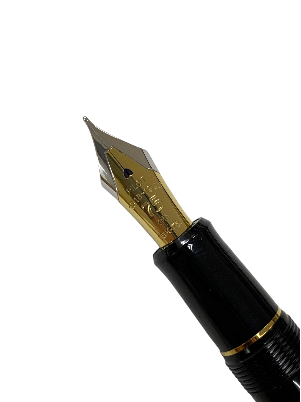 パイロット 万年筆 創立75周年記念万年筆 ブラック M 18K ITESSLAM2ZIG