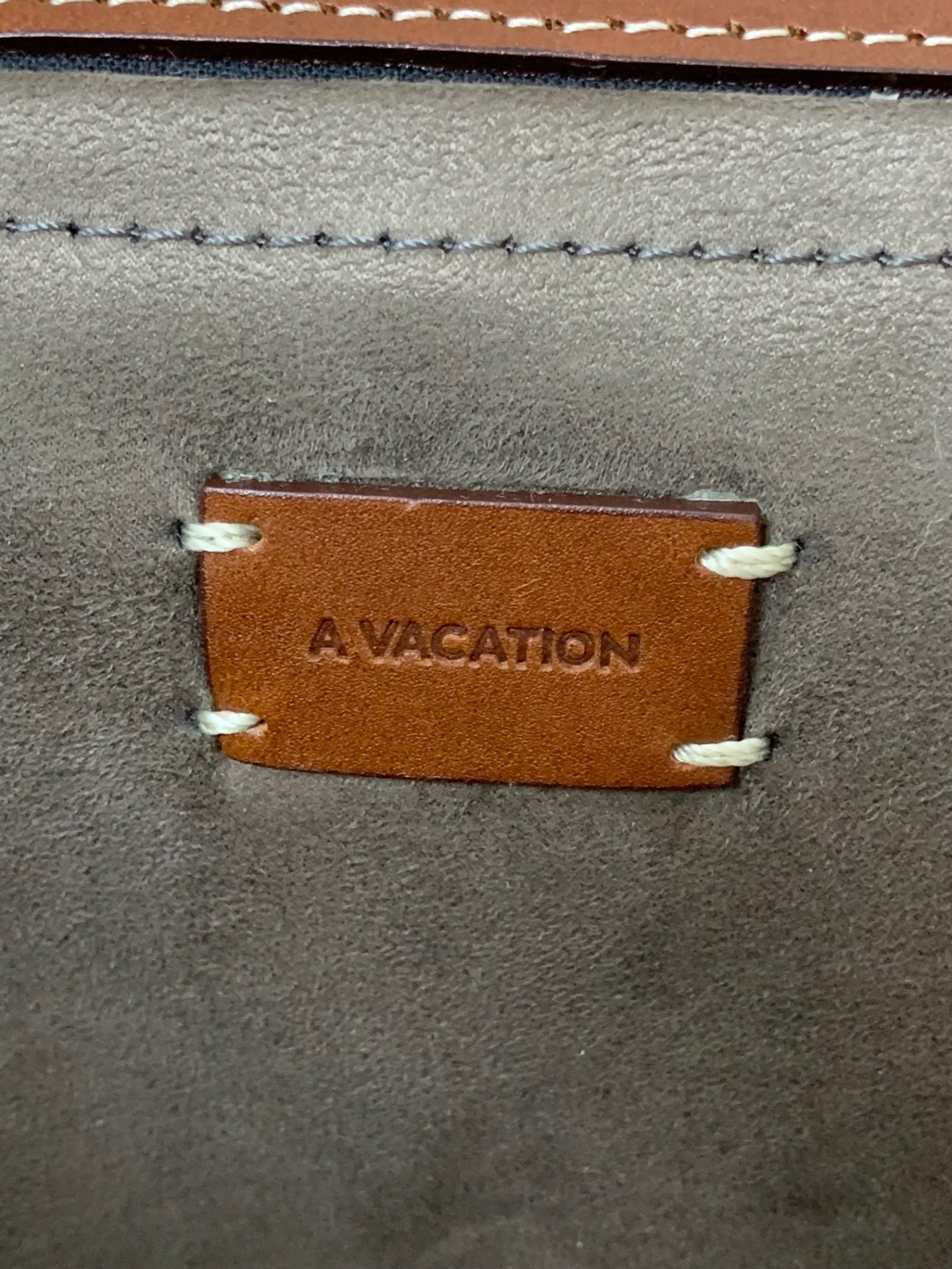 ア ヴァケーション TANK タンク トートバッグ ブルー バロック柄 IT50MNCOLL90