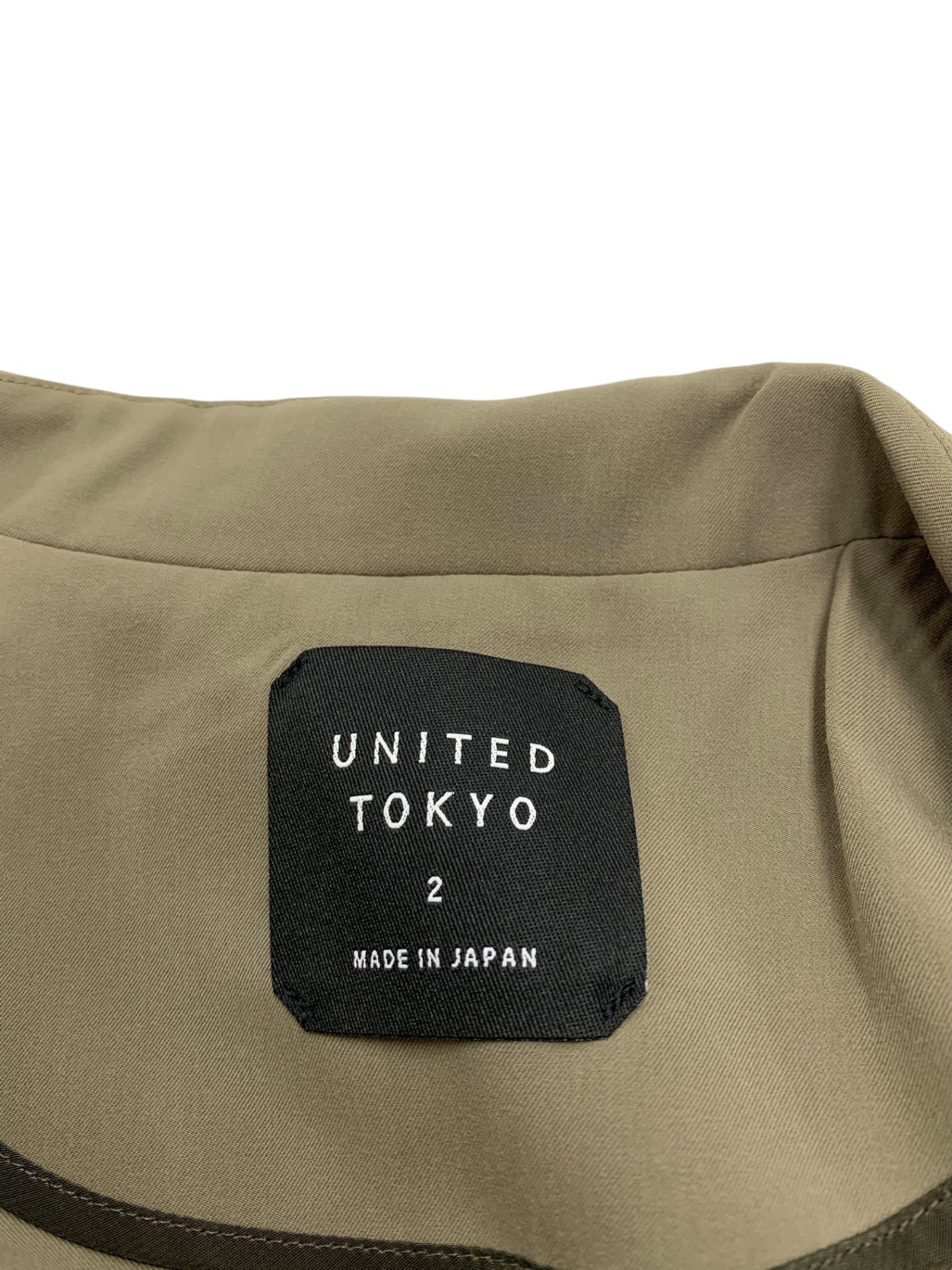 ユナイテッドトウキョウ 4WAYベルトテーラードジャケット 145553002 2 カーキグリーン ITBZY7S2RDI8