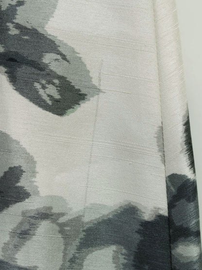 エムズグレイシー 011108 ワンピース 40 ホワイト フラワーモチーフ ITFS7MNMA7G2